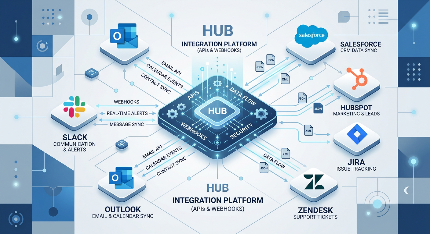 Keystone enterprise integrations illustration